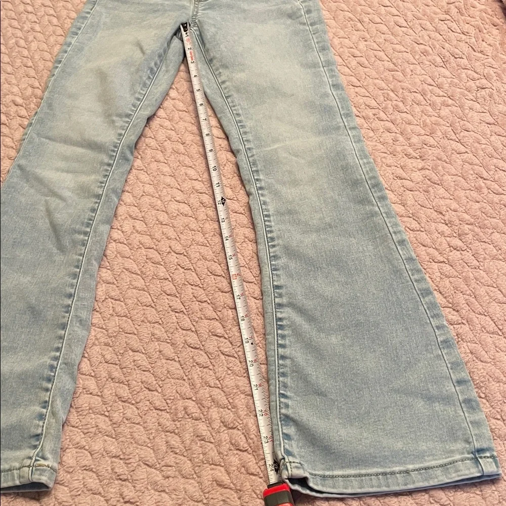 SO girls slip on flare jeans - size 10